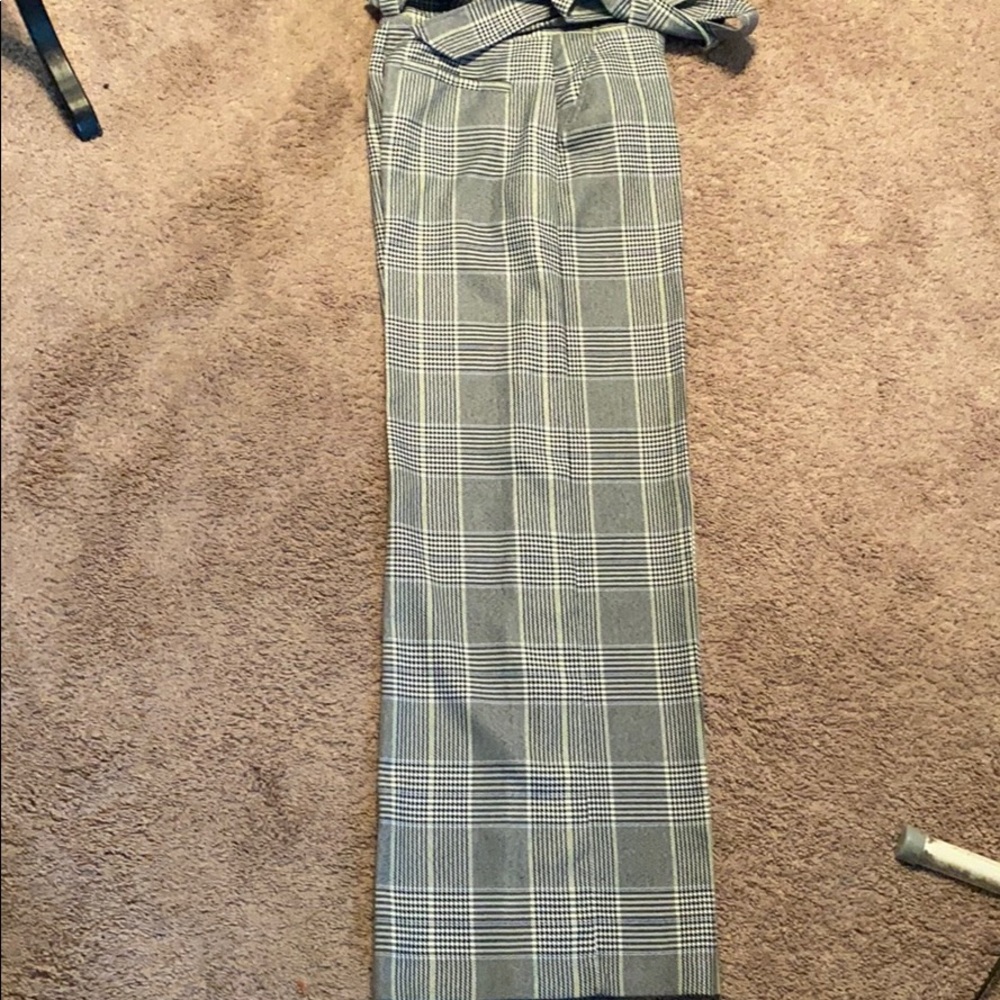 NWOT high waist wide leg pants